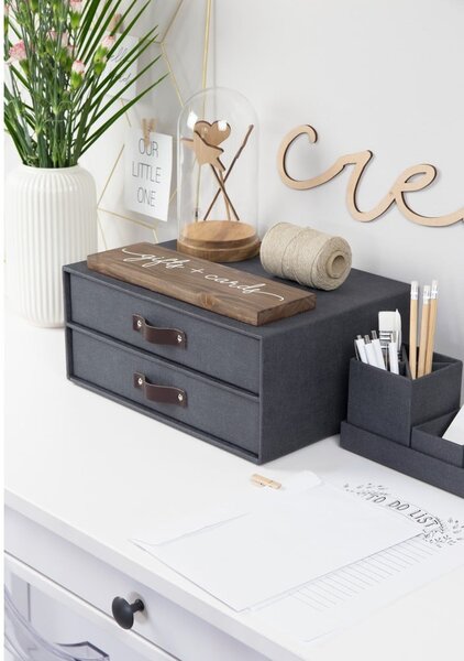 Kartonast organizator za predale Birger Canvas Paper Laminate – Bigso