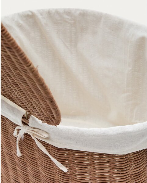 Košare v kompletu 2 ks iz ratana 50x36x32 cm Indali – Kave Home