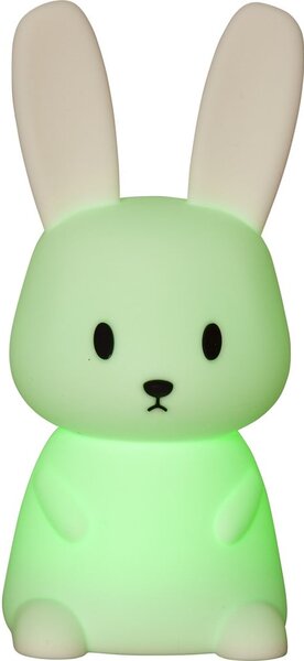 Bela otroška nočna lučka LED Bunny - Star Trading