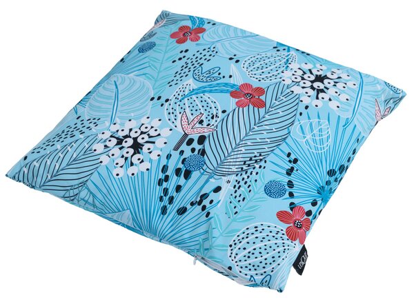 Zunanji vzglavnik FLORILO 45x45 cm, moder