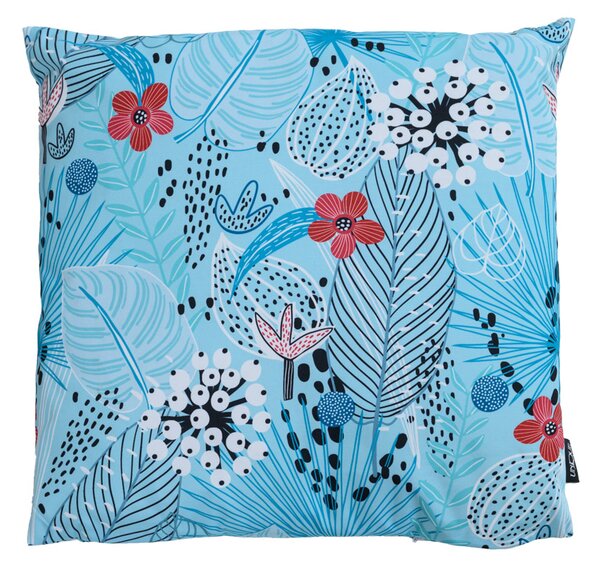 Zunanji vzglavnik FLORILO 45x45 cm, moder