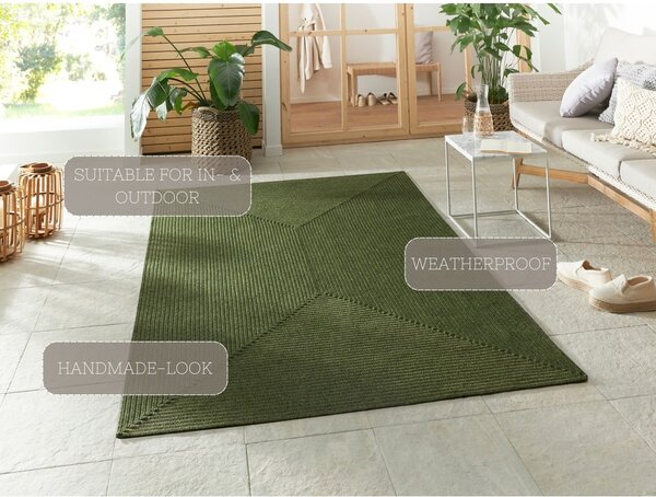 Zelena zunanja preproga 150x80 cm - NORTHRUGS