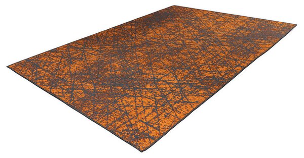 RAVNO TKANA PREPROGA 80/150 cm oranžna