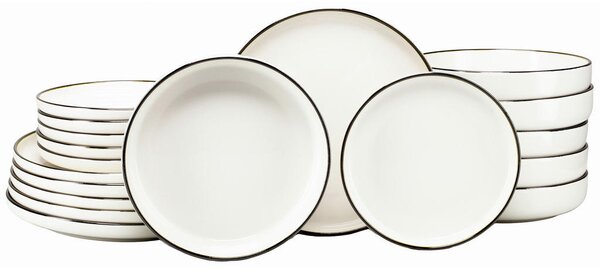 JEDILNI SERVIS Nordic Festive Creme