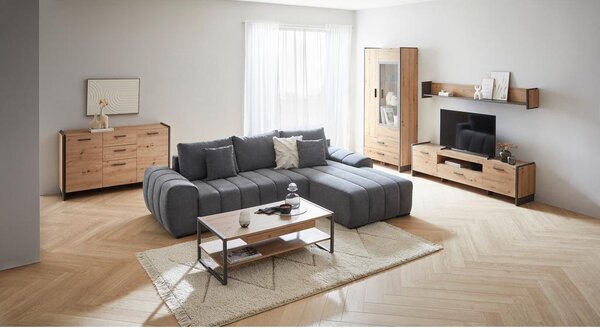 Hom`in Tv-element Flash, Barva Hrasta, Siva