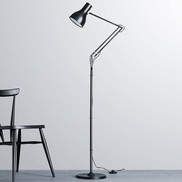 Anglepoise Type 75 talna svetilka žametno črna