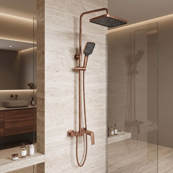 Komplet za prhanje PREMIUM REA JOE Brush Copper
