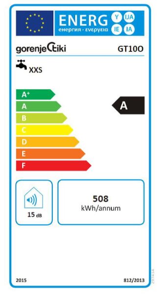 Grelnik vode Gorenje GT10O (10 l, 2 kW, nadpultni, 50 x 35 x 26,5 cm)