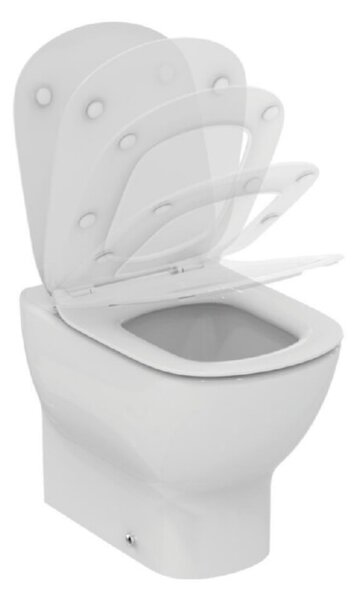 WC školjka Ideal Standard Aquablade T007701 (odtok v tla, aquablade tehnologija, brez WC deske)