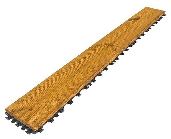 Klik plošča Smartplank (118,4 x 15 x 2,8 cm, 1 kos, rjava)