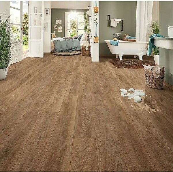 Laminat Logoclic Sundance Oak (1285 x 192 x 8 mm, hrast)