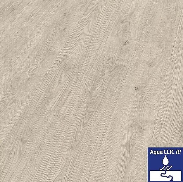 Laminat Egger Aqua Clic it! Berdal (1292 x 193 x 8 mm, sivi hrast)