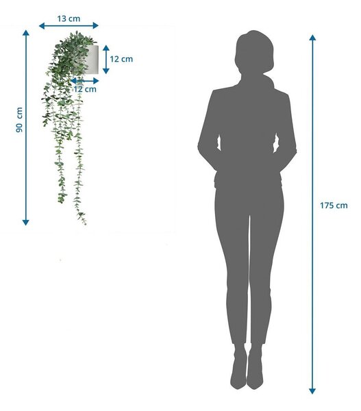 MID.YOU Umetna Rastlina Eucalyptus Climb