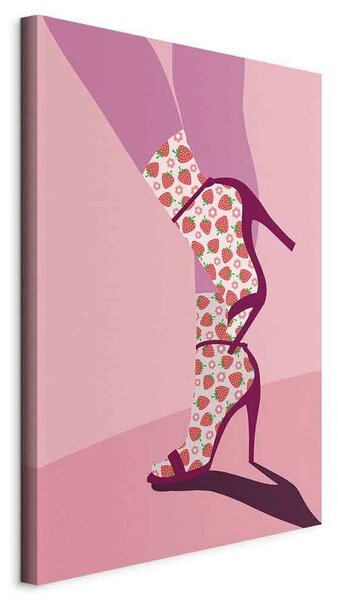 Artgeist Slika Na Platnu Strawberry Socks