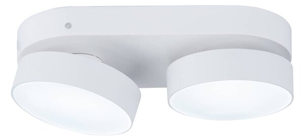 LED stropni reflektor Stanos, CCT, dvosvetlobni, bel