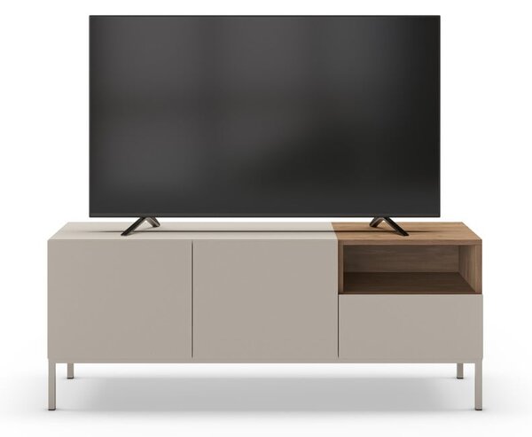 Kremno bela TV omarica 140x55 cm Cailin – Marckeric