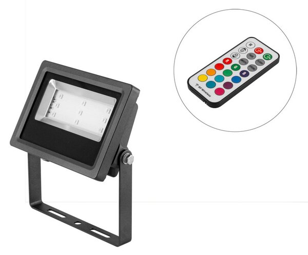 EVN LED zunanji reflektor LFA1099N Wallpainter RGB 10W