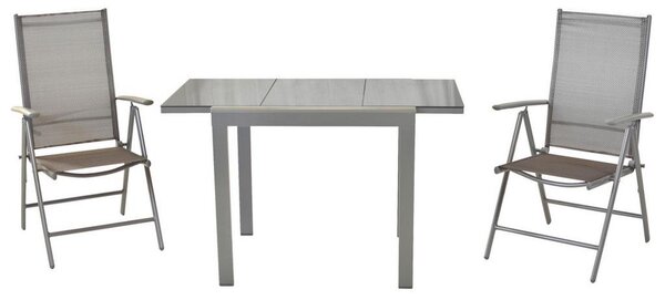 Gardenson Vrtni Set Amalfi, 3-Delno, Rjava