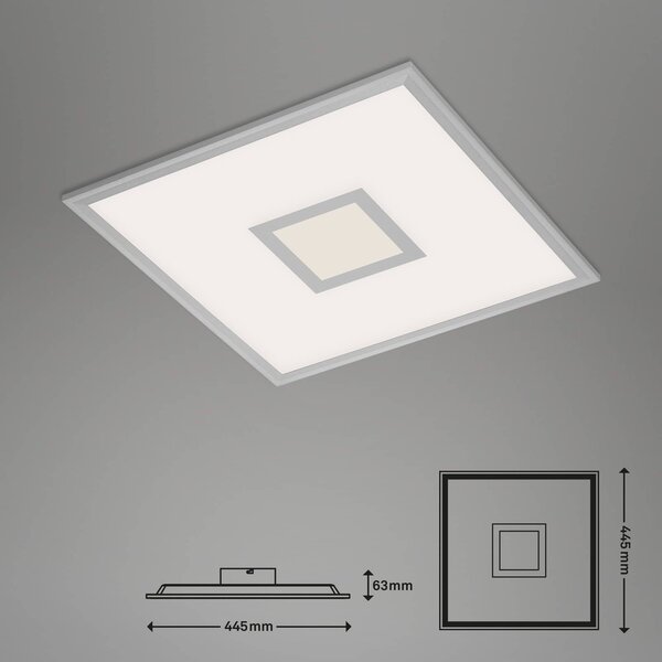 LED stropna svetilka Centro S CCT RGB Tuya 45x45 cm