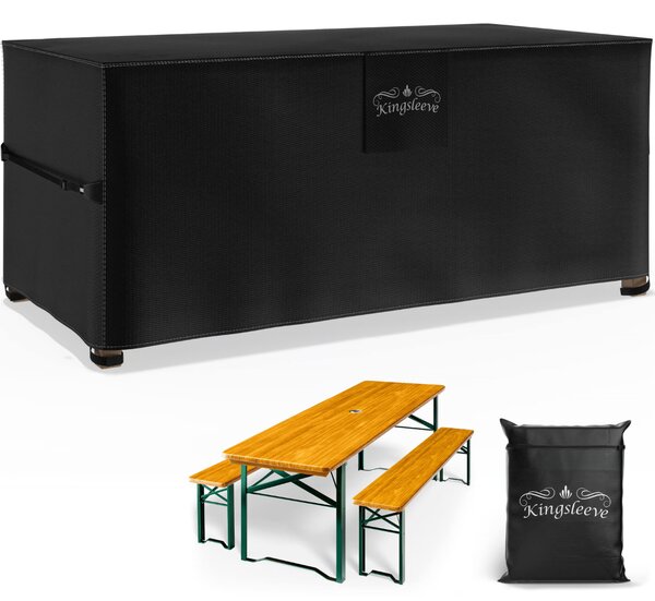 Zaščitna ponjava za pivski set BEER COVER, 180x90x74cm, antracitna Kingsleeve