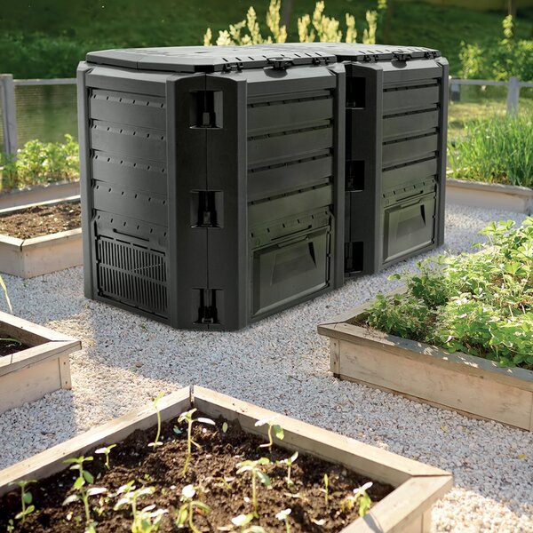 Kompostnik - Compogreen 800l, črn Prosperplast