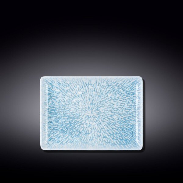 Pravokotni Krožnik, Coral Blue, 235x170mm, 2 kos