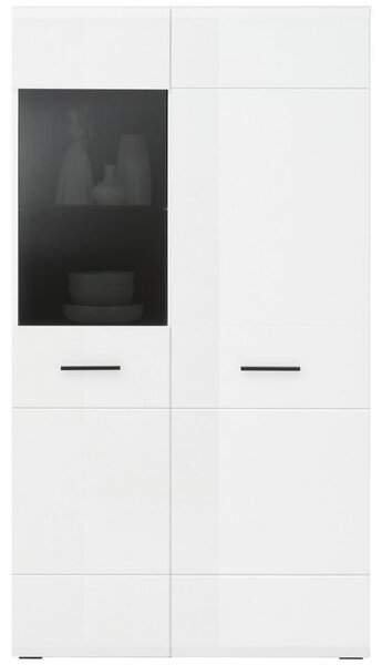 Hom`in Vitrina Avanti, Antracit, Bela