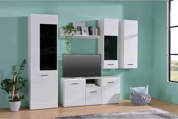 Hom`in Vitrina Avanti, Antracit, Bela