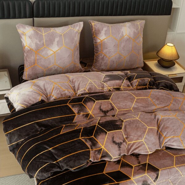 Posteljnina mikropliš VELVETIA barvna Dimenzije posteljnine: 2 kom 70 x 90 cm | 200 x 220 cm