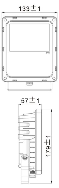 IP65 - LED zunanji reflektor Flood Colour RF-10 - 10W