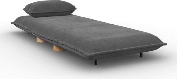 Bessagi Home Fotelj S Funkcijo Ležišča Bella, Temno Siva