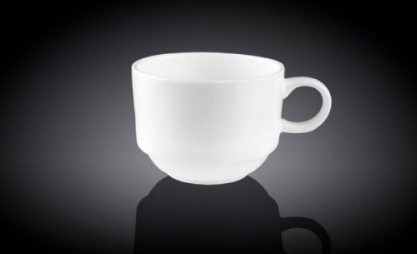 Skodelica in Podstavek, Porcelan, 140ml