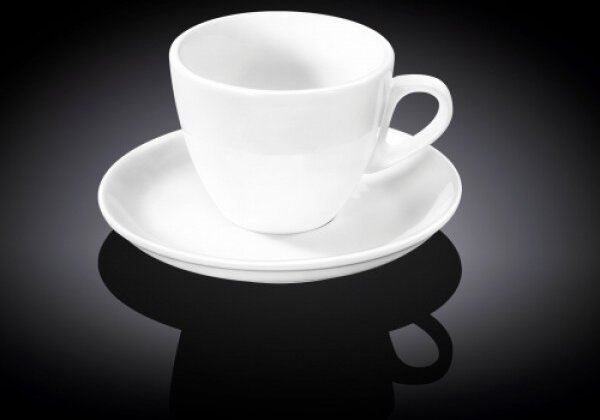 Skodelica in Podstavek, Porcelan, 300ml