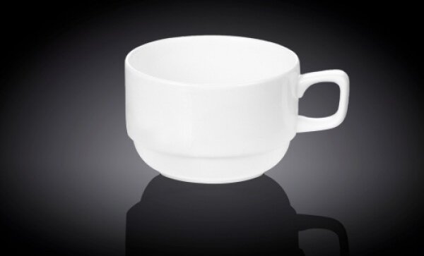 Skodelica in Podstavek, Porcelan, 220ml