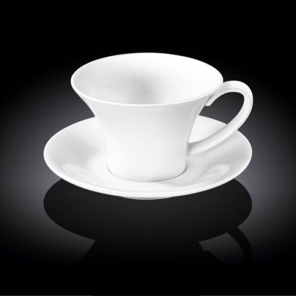 Skodelica in Podstavek, Porcelan, 430ml