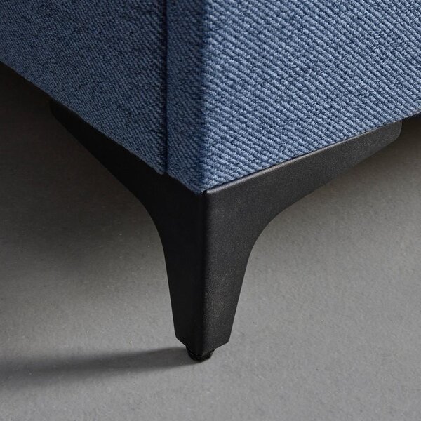 Mömax Postelja Boxspring Jerry, Modra, 140x200