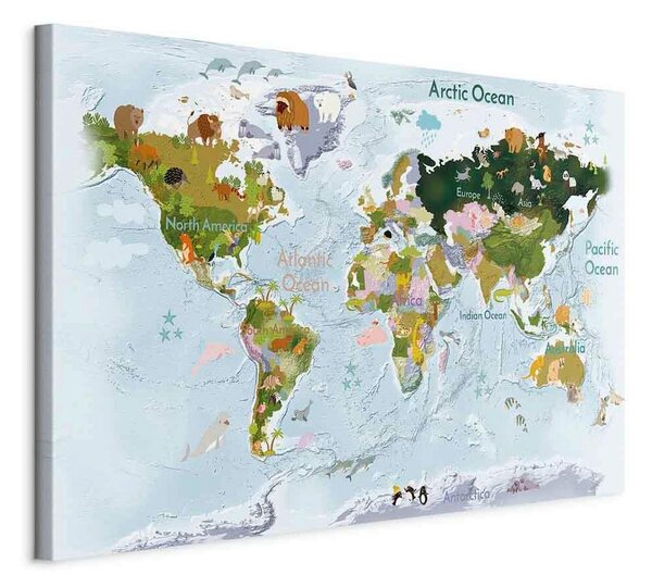 Artgeist Slika Na Platnu Wonders Of The World I