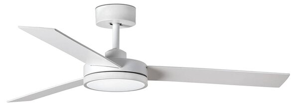 Stropni ventilator Barth LED z lučjo, bel