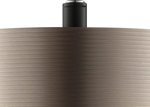 Brilliant LED namizna svetilka Axion, črna/rjava, višina 45 cm, CCT, zatemnjen, Črna, Dnevna soba / jedilnica, Kovina, Sodobni