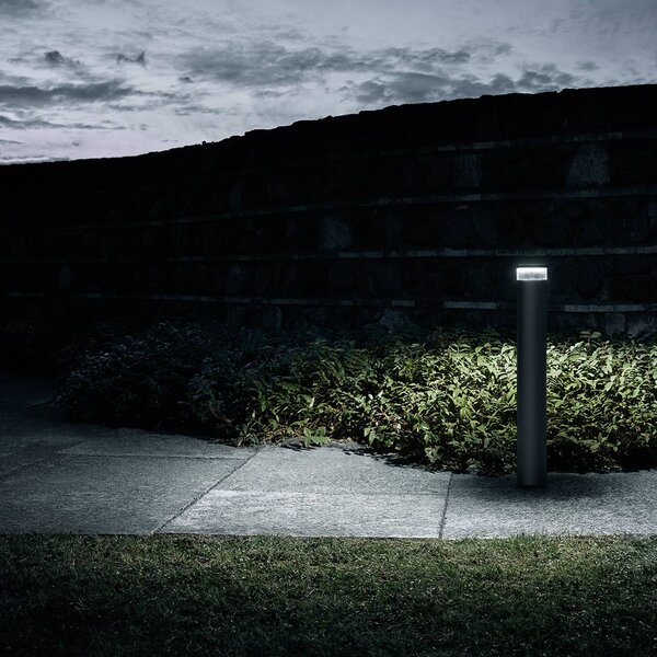 FLOS Pointbreak Bollard 2, 2.700K antracit 60cm