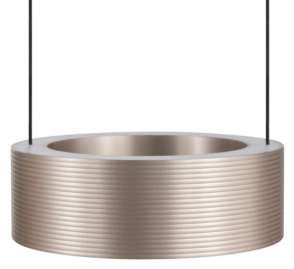 Brilliant LED-visoka svetilka Axion, črna/rjava, dolžina 118 cm, CCT, zatemnjen, Črna, Dnevna soba / jedilnica, Kovina, Sodobni