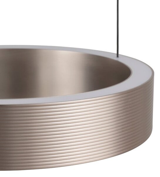 Brilliant LED-visoka svetilka Axion, črna/rjava, dolžina 32 cm, CCT, zatemnjen, Črna, Dnevna soba / jedilnica, Kovina, Sodobni