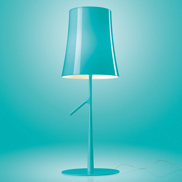 Namizna svetilka Foscarini Birdie LED grande aquamarine