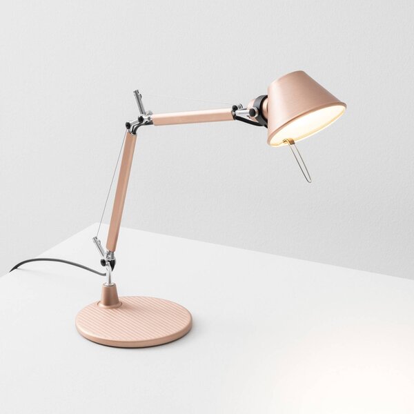 Namizna svetilka Artemide Tolomeo Micro, baker