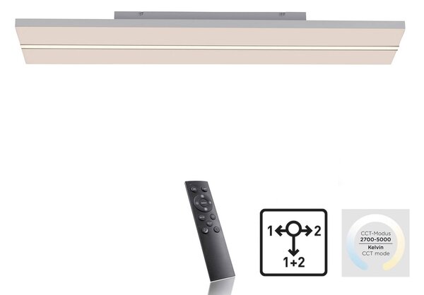 LED stropna svetilka Robovi CCT, 100 x 25 cm