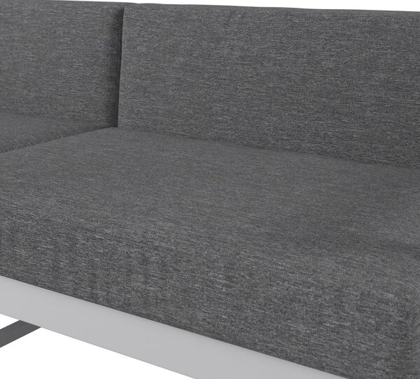 LOUNGE ZOFA akacija trd les aluminij