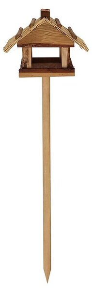 Esschert Design Krmilnica za ptice (Les, 28,6 x 27,3 x 111 cm)