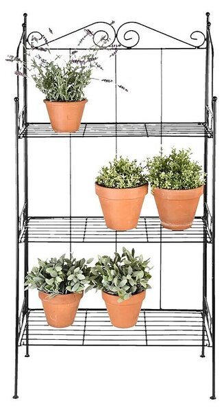Esschert Design Stojalo za cvetlične lonce (25,5 x 55,5 x 109,6 cm)