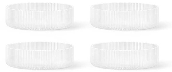 Ferm Living Komplet posod ferm LIVING Ripple Serving Bowls 4-pack