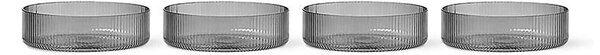 Ferm Living Komplet posod ferm LIVING Ripple Serving Bowls 4-pack